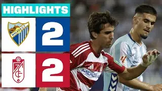 MÁLAGA CF 2 - 2 REAL VALLADOLID | RESUMEN LALIGA HYPERMOTION