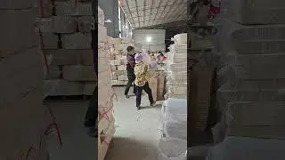 Cargo stacking and sorting process