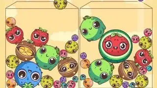 ALIEN FUSION Watermelon puzzle gameplay walkthrough Reaching max level #merge fellas new update 
