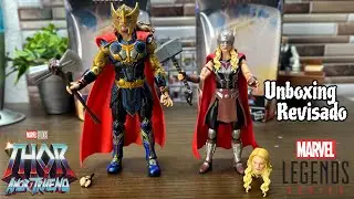 Figuras de Thor y La Poderosa Thor | UNBOXING y REVISADO | Thor Amor y Trueno | #MarvelLegends