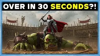 The Orc Chieftain Never Lost a Trial by Combat... Until The Human Walked In | Best Fantasy Stories