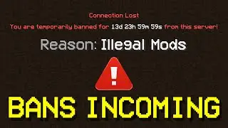Bans issued in Hypixel Skyblock (Illegal Mods)