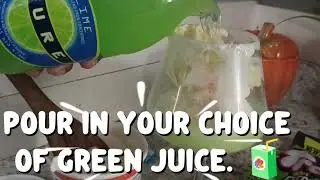CAULDRON JUICE  Kid Friendly Witches Brew Drink Recipe #canadadry #gummyworms #vanillaicecream