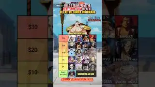 Build a Team From New Yonko Crew to Beat Old but No Cancer WhiteBeard! #onepiece #luffy #anime