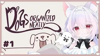 【Dogs Organized Neatly】朝活！！おしゃべりしつつ犬パズルするよ～🐶 #1【#新人vtuber /幽々乃もも】