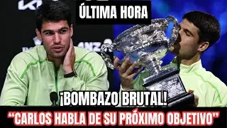 🚨SHOCKING STATEMENTS from ALCARAZ After his Victory in the Australian Open Final