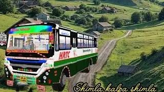 #bus #drawing #gaming #entertainment #enjoy #tatabs6 #bus #model #hrtc #shimla