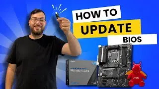 Обновление BIOS материнской платы MSI PRO B660-A DDR4 (пошаговое руководство)