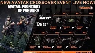 The Division 2 -  NEW AVATAR CROSSOVER EVENT IS LIVE NOW!