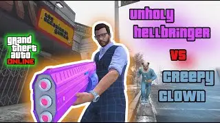 Creepy Clown vs Unholy Hellbringer - GTA Online Halloween