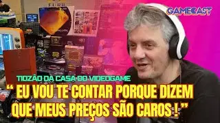 OS PRE&Ccedil;OS DA CASA DO VIDEOGAME S&Atilde;O CAROS? com Tioz&atilde;o da Casa do Videogame #cortes