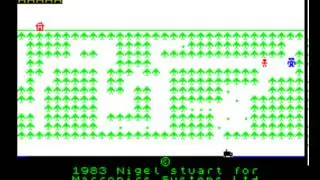 E.T. -- The Extra-Terrestrial (Macronics Systems / Investronica / Indescomp, 1983) (ZX Spectrum)