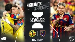 Club Am&eacute;rica vs. Real Salt Lake | Leagues Cup | Late DRAMA!