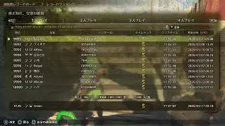 フリチャレ歴戦王ジンダハト　10分目指して！