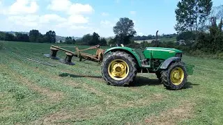 Babam ile tarladayız / Yonca biçimi / John Deere 5075E
