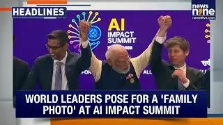 Headlines | PM Modi Unveils MANAV Vision at AI Summit | TN Political Shift & More | News9