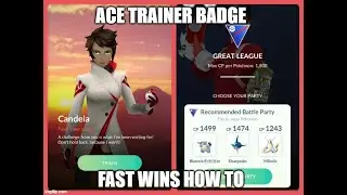 Pok&eacute;monGo Ace Trainer Badge - Fastest Battle
