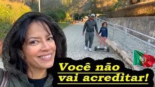 Incrível esse Parque Gratuito que fomos passear em Portugal,Parque Alvito em Lisboa em Portugal