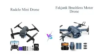 RADCLO Mini Drone vs Brushless Motor Drone 😎 Best HD Camera Drones Comparison!