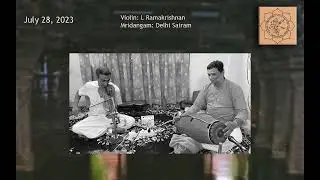L Ramakrishnan - Darbar Chamber Concert - 28-07-2023