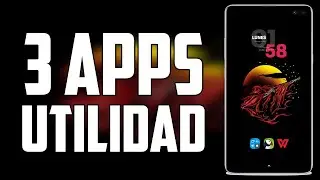 3 APPS DE UTILIDAD Para Tu Android 2020