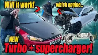 Turbocharging & Supercharging A VW Scirocco Gt - Part 2 | WHAT SHALL I DO WITH THE PARTS CAR?