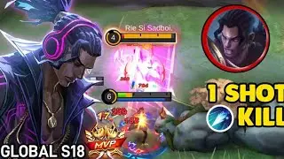 Insane Damage Super Carry Brody [ Top 1 Global Brody ] . - Mobile Legends Emblem Build