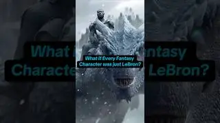 What if Every Fantasy Character was just LeBron?👑 #lebronjames #fantasy #aianimation #lebron #got