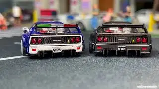 INNO64 FERRARIS - Stylish Liberty-Walk F40 (HYPER PERFORMANCE) #unboxing #diorama