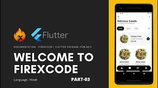 Flutter Tutorial || FireXcode Food App  🔥🔥🔥  | in Hindi