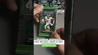 Day 55! One Retail Pack A Day - Playbook Football 2022 #victoryfinds #whodoyoucollect #fyp #nfl
