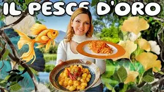 a pranzo in una TRATTORIA DI PESCE d'acqua dolce sul lago di Chiusi