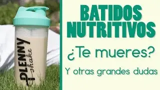 Batidos nutritivos sustitutivos: Todas tus dudas despejadas (inclu&iacute;do esa)
