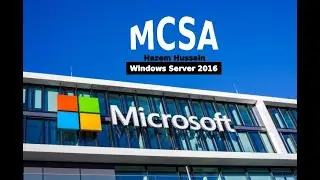 Course Mcsa Windows Server 2016 Install VMware & Windows client