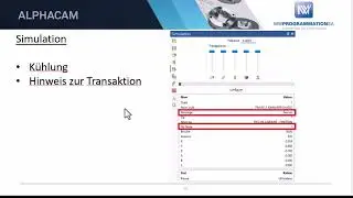 ALPHACAM 2025 - Simulator Fr&auml;sen