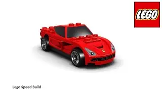 Lego Racers 40191 Ferrari F12 Berlinetta Speed Build