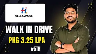 Hexaware walk in drive 2025 | Hexaware International Voice Process Executive | bpo walk in drive