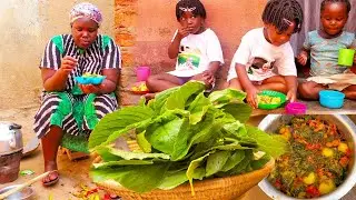 African Village Life#traditional cooking village Breakfast for Family //Village Morning Routine