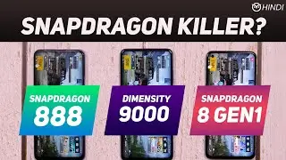 Vivo X80 Gaming Test | Dimensity 9000 vs SD 8 Gen1 Detailed Performance Test | Heating Test
