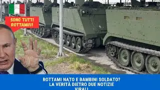 Rottami NATO e bambini soldato? La verit&agrave; dietro due notizie virali