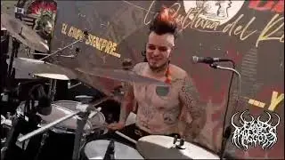 Food for maggots - live at Chopo / destroy, crujido de huesos, falsa historia verdadera