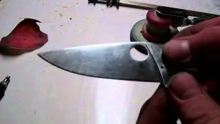 How To Mirror Polish A Knife.