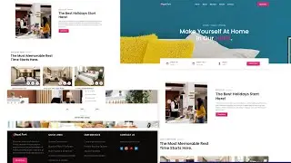 Responsive Landing Page Hotel Website Using HTML ,CSS And JavaScript.