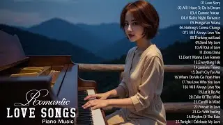 200 Most Famous Beautiful Piano Love Songs 80's - The Best Relaxing Instrumental Love Songs Ever