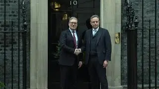 Belgian Prime Minister welcomed to 10 Downing Street | AFP