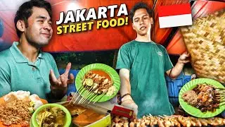 Ultimate JAKARTA Street Food Tour in Indonesia🇮🇩 Eating 10 Night Market Food!