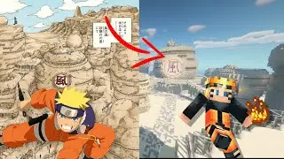 🍜NARUTO MAP IN MINECRAFT !!! 🍜