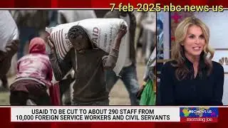There's no transparency here, Joe on deep cuts to USAID Staff