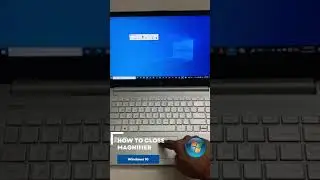 how to close magnifier in windows 10?