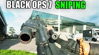 BLACK OPS 7 SNIPING GAMEPLAY - COD BO7 SNIPER DEFAULT LOADOUT SNIPER VO Recon Quickscoping Showcase